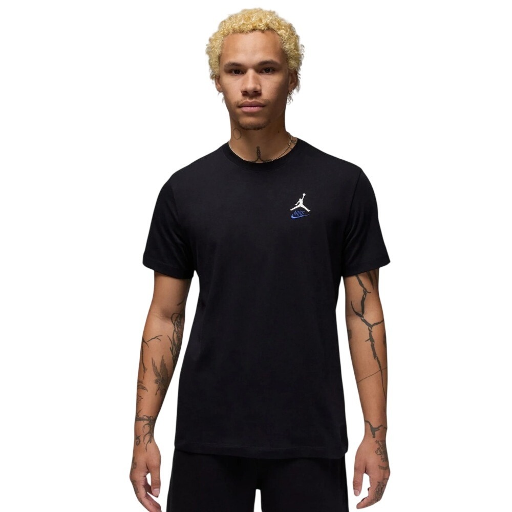 Nike Jordan Rare Air Short Sleeve Mens Lifestyle T-Shirt Black IB7526-010 L - Picture 1 of 6